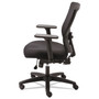 Alera Envy Series Mesh Mid-Back Multifunction Chair, Supports Up to 250 lb, 17" to 21.5" Seat Height, Black View Product Image