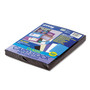 Pacon Array Card Stock, 65 lb Cover Weight, 8.5 x 11, Black, 100/Pack (PAC101187) View Product Image