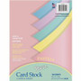 Pacon Parchment Card Stock - Letter - 8 1/2" x 11" - 65 lb Basis Weight - Sustainable Forestry Initiative (SFI) - Pastel Pink, Pastel Blue, Pastel Canary, Pastel Green, Pastel Lilac Product Image 