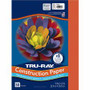 Tru-Ray Heavyweight Construction Paper - 12" Width x 9" Length - Orange - Sulphite Product Image 