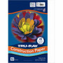 Tru-Ray Heavyweight Construction Paper - 12" Width x 9" Length - White - Sulphite Product Image 