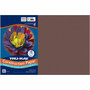 Tru-Ray Heavyweight Construction Paper - 18" Width x 12" Length - 76 lb Basis Weight - Dark Brown - Sulphite Product Image 