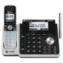 AT&T TL88102 DECT 6.0 1.90 GHz Cordless Phone - 2 x Phone Line - Speakerphone - Answering Machine Product Image 
