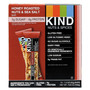 KIND Nuts and Spices Bar, Honey Roasted Nuts/Sea Salt, 1.4 oz Bar, 12/Box (KND19990) View Product Image