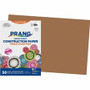 Prang Construction Paper - Art - 18" Width x 12" Length - Light Brown - Groundwood Product Image 