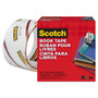 Scotch Book Tape, 3" Core, 2" x 15 yds, Clear View Product Image