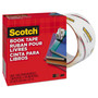 Scotch Book Tape, 3" Core, 2" x 15 yds, Clear View Product Image