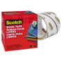 Scotch Book Tape, 3" Core, 3" x 15 yds, Clear View Product Image
