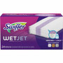 Swiffer WetJet Mopping Pad Refill - 10" Length - Cotton - Green - 24/Box Product Image 