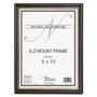 Golite nu-dell EZ Mount Wall Frame - Holds 8" x 10" Insert - Plastic - Black, Black Product Image 