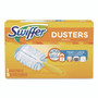 Swiffer Dusters Starter Kit, Dust Lock Fiber, 6" Handle, Blue/Yellow View Product Image