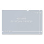 3M Antiglare Frameless Filter for 23" Widescreen Flat Panel Monitor, 16:9 Aspect Ratio (MMMAG230W9) View Product Image