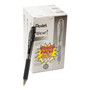 Pentel WOW! Ballpoint Pen Value Pack, Retractable, Medium 1 mm, Black Ink, Smoke/Black Barrel, 36/Pack View Product Image