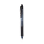 Pentel EnerGel-X Gel Pen, Retractable, Medium 0.7 mm, Black Ink, Smoke/Black Barrel, 24/Pack View Product Image