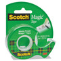 Scotch Magic Tape in Handheld Dispenser, 1" Core, 0.5" x 66.66 ft, Clear View Product Image