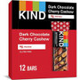 KIND Dark Chocolate Cherry Cashew Nut Bars - Cholesterol-free, Non-GMO, Gluten-free, Individually Wrapped - Dark Chocolate Cherry Cashew - 1.40 oz Product Image 