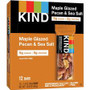 KIND Maple Glazed Pecan & Sea Salt Nut Bars - Gluten-free, Cholesterol-free, Non-GMO, Individually Wrapped - Maple Glazed Pecan & Sea Salt - 1.40 oz Product Image 