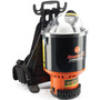 Hoover Commercial Backpack Vacuum, 6.4 qt Tank Capacity, Black (HVRC2401) View Product Image