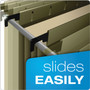 Pendaflex SureHook Hanging Pocket File, Letter Size, 1/5-Cut Tabs, Standard Green, 4/Pack View Product Image