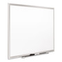 Quartet Classic Series Porcelain Magnetic Dry Erase Board, 96" x 48", White Surface, Satin Aluminum Frame View Product Image