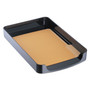 Officemate 2200 Series Front-Loading Desk Tray, 1 Section, Legal Size Files, 10.25" x 15.38" x 2", Black View Product Image