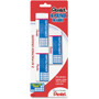 Pentel Hi-Polymer Eraser - White - Polyvinyl Chloride (PVC) - 3 / Pack Product Image 