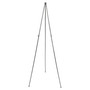 Quartet Full Size Instant Easel, 62.38" Maximum Height, Steel, Black View Product Image