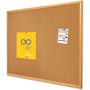 Classic Series Cork Bulletin Board, 24 X 18, Oak Finish Frame (QRT301) View Product Image