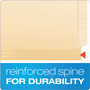 Pendaflex Manila Laminated Spine Shelf File Folders, Straight Tabs, Letter Size, Manila, 50/Box View Product Image