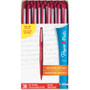 Paper Mate Point Guard Flair Felt Tip Porous Point Pen, Stick, Bold 1.4 mm, Red Ink, Red Barrel, 36/Box View Product Image