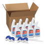 Spic and Span Disinfecting All-Purpose Spray and Glass Cleaner, Fresh Scent, 32 oz Spray Bottle, 8/Carton View Product Image