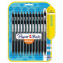 Paper Mate InkJoy 300 RT Ballpoint Pen, Refillable, Retractable, Medium 1 mm, Black Ink, Black Barrel, 24/Pack (PAP1945925) View Product Image