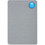 Quartet Oval Office Fabric Board, 48" x 36", Gray Surface View Product Image