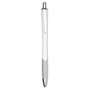 Paper Mate InkJoy 700 RT Ballpoint Pen, Retractable, Medium 1 mm, Black Ink, White/Gray Barrel, Dozen View Product Image
