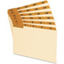 Oxford 1-31 Laminated Tab Manila Card Guides - 31 x Divider(s) - Printed Tab(s) - Digit - 1-31 - 8" Divider Width Product Image 