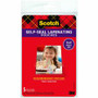 Scotch Self-sealing Photo Laminating Sheets - Laminating Pouch/Sheet Size: 4.30" Width x 6.30" Length x 9.50 mil Thickness - Thick Gloss - for Photo, Document, Lists, Card, Recipe, Artwork - Acid-free, Photo-safe, Double Sided, Self-sealing - Clear Product Image 