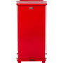 Rubbermaid Commercial Defenders Heavy-Duty Steel Step Can, 13 gal, Steel, Red (RCPST24EPLRD) View Product Image