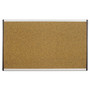 Quartet ARC Frame Cubicle Cork Board, 24 x 14, Tan Surface, Silver Aluminum Frame (QRTARCB2414) View Product Image