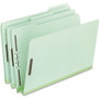 Pendaflex 1/3 Tab Cut Letter Recycled Top Tab File Folder - 8 1/2" x 11" - 2" Expansion - 2 Fastener(s) - Top Tab Location - Assorted Tab Position Product Image 