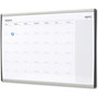 Quartet ARC Frame Cubicle Magnetic Dry Erase Calendar, One Month Format, 30 x 18, White Surface, Silver Aluminum Frame (QRTARCCP3018) View Product Image