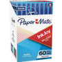 Paper Mate InkJoy Ballpoint Pen - 1 mm Medium, Ultra Smooth Pen Point - Blue Ink - Oil Based - Clear Plastic Barrel Product Image 