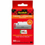 Scotch Thermal Laminating Pouches - Laminating Pouch/Sheet Size: 2.40" Width x 4.20" Length x 5 mil Thickness - Glossy - for ID Badge, Document, Photo, Lists, Card - Double Sided, Photo-safe - Clear Product Image 