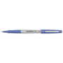 Paper Mate Flair Felt Tip Porous Point Pen, Stick, Extra-Fine 0.4 mm, Assorted Ink Colors, Gray Barrel, 16/Pack View Product Image