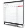 Quartet Prestige 2 Magnetic Total Erase Monthly Calendar, 48 x 36, White Surface, Graphite Fiberboard/Plastic Frame (QRTCP43P2) View Product Image