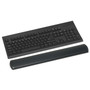 3M Antimicrobial Gel Large Keyboard Wrist Rest, 19 x 2.75, Black View Product Image