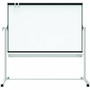 Quartet Prestige 2 Mobile Presentation Easel - 72" (6 ft) Width x 48" (4 ft) Height - White Painted Steel Surface - Graphite Frame - Rectangle - Magnetic Product Image 
