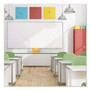 Melamine Whiteboard, Aluminum Frame, 96 X 48 (QRTEMA408) View Product Image