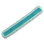Rubbermaid Commercial HYGEN HYGEN Dust Mop Heads With Fringe, Green, 48", Microfiber (RCPQ449) View Product Image