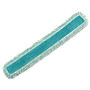 Rubbermaid Commercial HYGEN HYGEN Dust Mop Heads With Fringe, Green, 48", Microfiber View Product Image