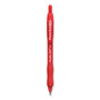 Paper Mate Profile Gel Pen, Retractable, Medium 0.7 mm, Red Ink, Translucent Red Barrel, Dozen View Product Image